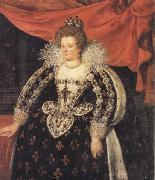 Frans Pourbus the younger Marie de Medicis,Queen of France oil painting
